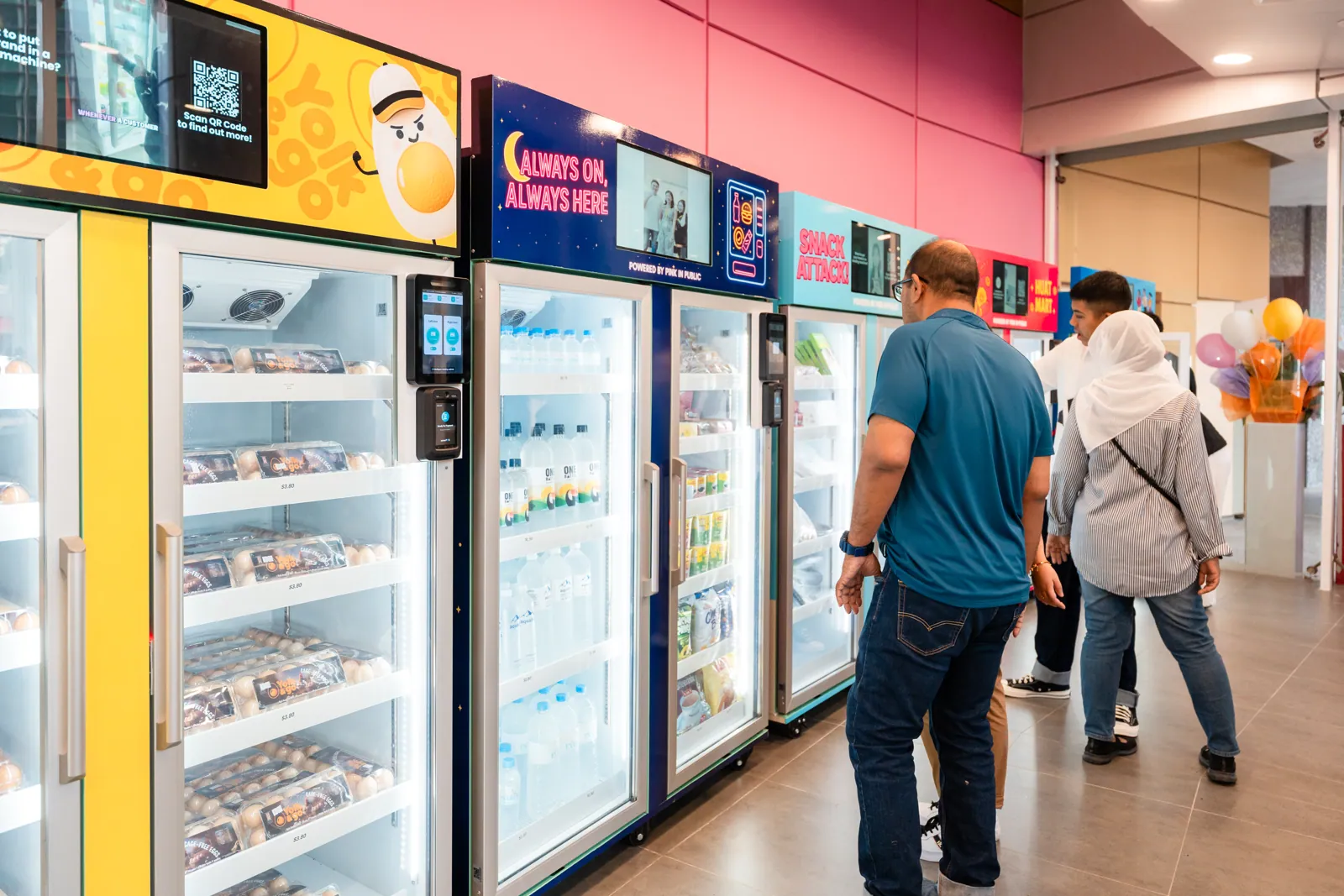 新加坡 SmartMart 24/7 智慧販賣機
